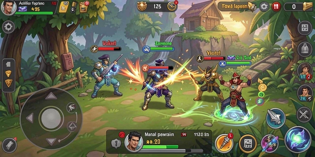 rploot - Tangkapan layar level baru yang penuh warna.